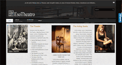 Desktop Screenshot of esotheatro.gr
